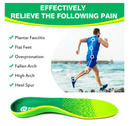 Arch Support Plantar Fasciitis Insoles - Heavy Duty Orthotic Inserts for Flat Feet,