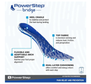 PowerStep Bridge- Flexible Arch Insoles, Comfort Memory Foam Insert, Plantar Fasciitis Pain Relief,