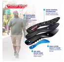 PowerStep Comfort Last Insoles, Cushioning Gel Insoles for Standing All Day, Supports Metatarsal Pain, Foot Arch, Heel Pain, All Day Comfort,