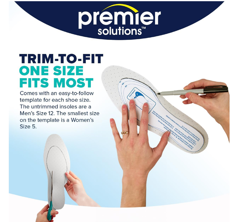 Premier Solutions™ Double Air Foam Insoles,