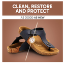 4-in-1 Sandal and Shoe Cleaning Kit for Birkenstock – Premium Care Kit Safe for Leather, Suede, Nubuck & Cork - Includes Sealer,