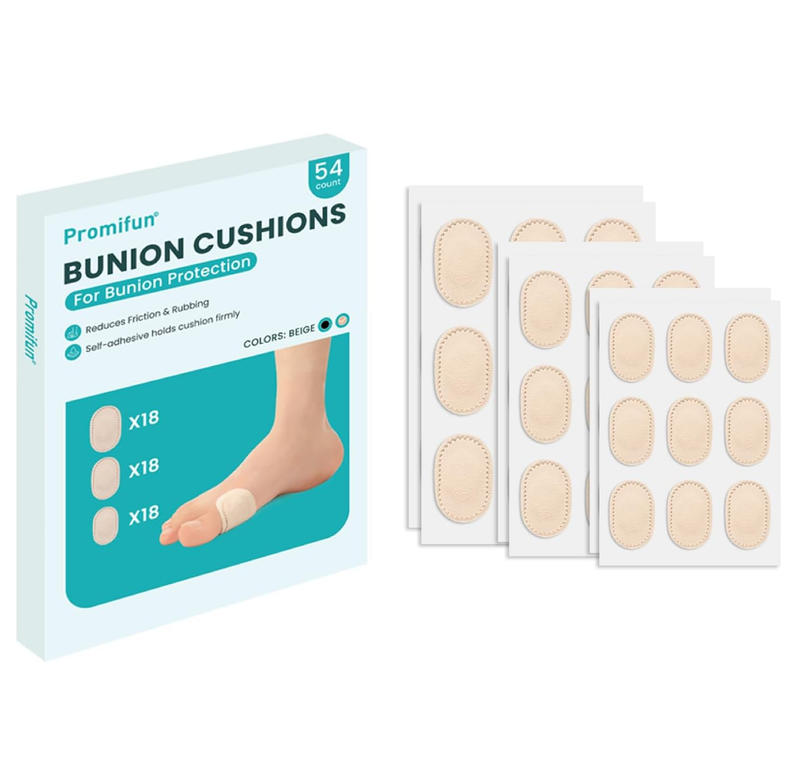 Bunion Pads to Wear with Shoes - Moleskin Protect Feet for Men and Women