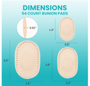 Bunion Pads to Wear with Shoes - Moleskin Protect Feet for Men and Women