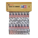 Puerto Rico Dominoes Puerto Rican Dominoes with Flag Engraved Puerto Rico Dominos with a Scorecard Coqui Patch and Boricua Pride Keyfob