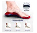 Pure Stride Professional Full Length Orthotics - Shoe Insert & Support for Metatarsals
