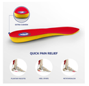 Pure Stride Professional Full Length Insoles, Comfort Insoles, Shoe Insert & Support for Metatarsals,