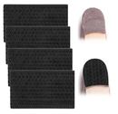 4 Pcs Shoe Heel Repair Kit Shoe Repair Rubber Heel Pads Replacement Sole Protectors Adhesive