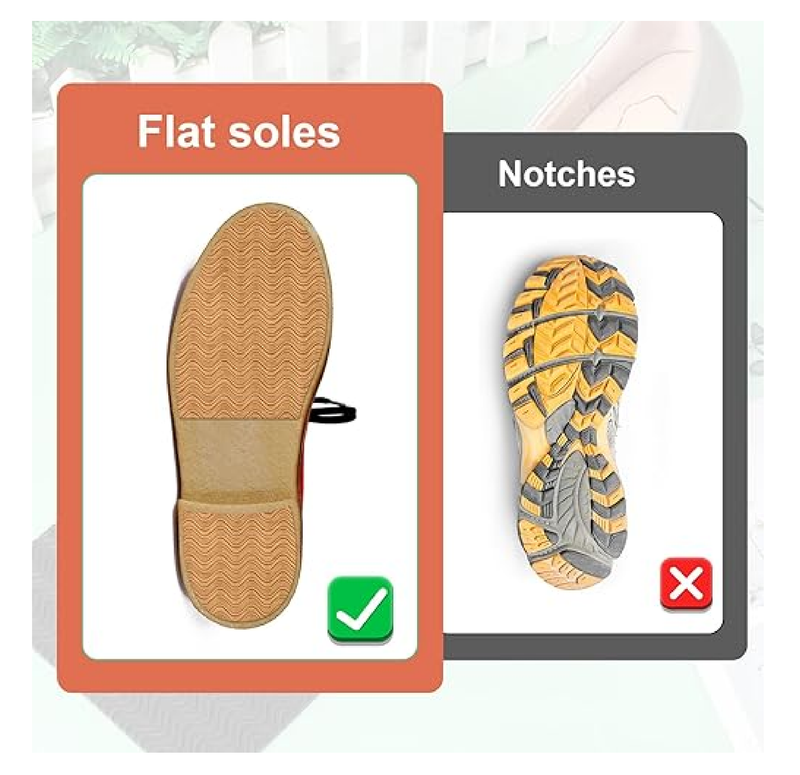 4 Pcs Shoe Heel Repair Kit Shoe Repair Rubber Heel Pads Replacement Sole Protectors Adhesive