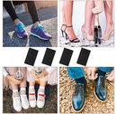 4 Pcs Shoe Heel Repair Kit Shoe Repair Rubber Heel Pads Replacement Sole Protectors Adhesive