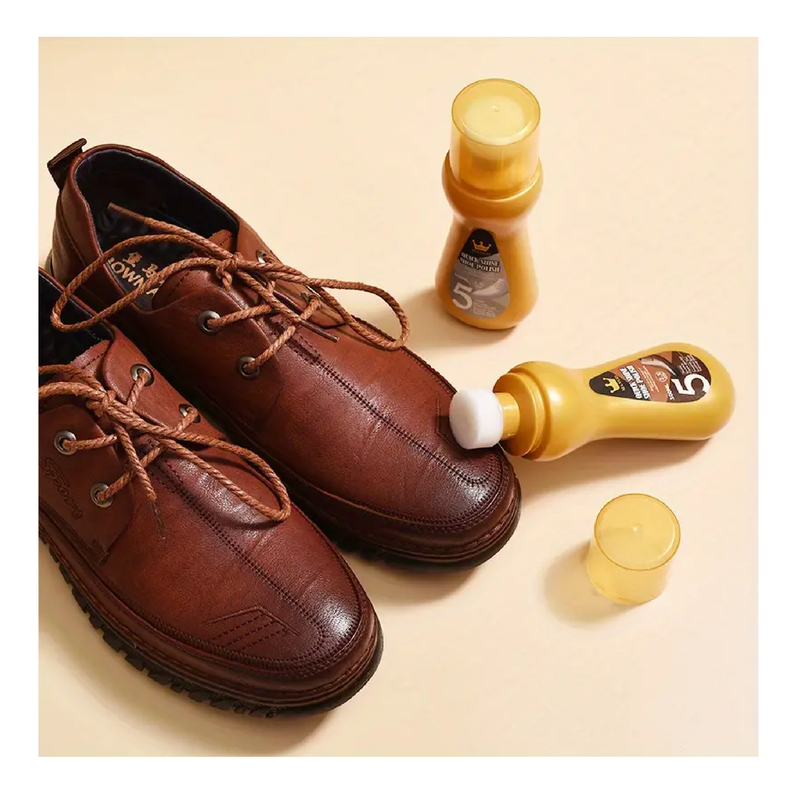 Quick Shine Shoe Polish, Leather Shoe Oil Black Brown Colorless Leather Care Oil