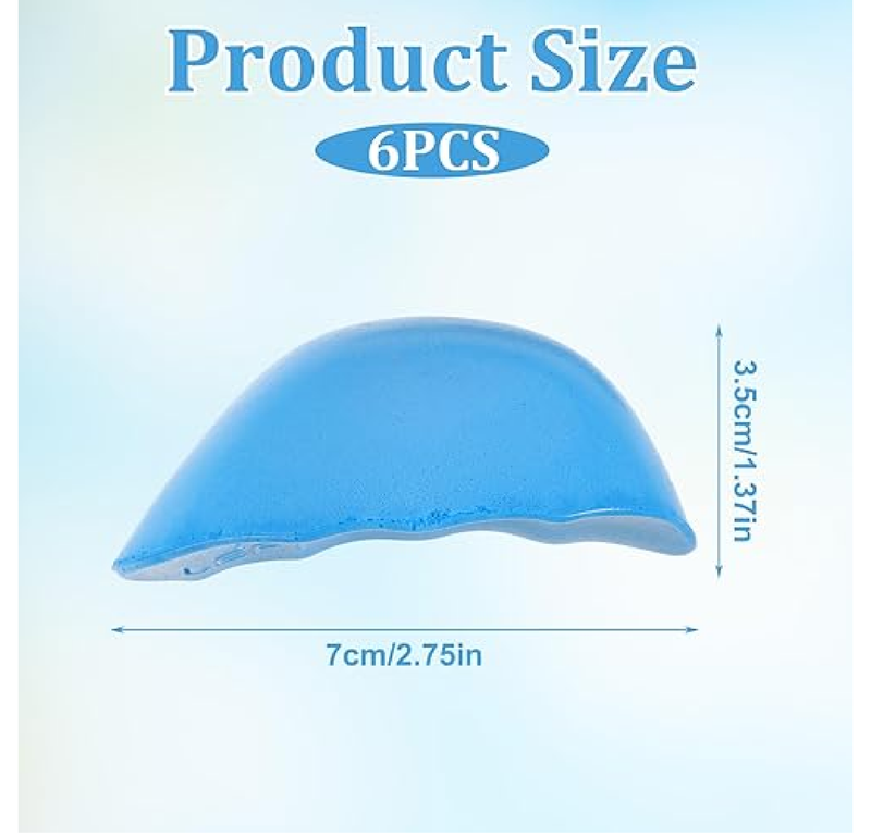 3 Pairs Shoe Filler for Too Big Shoes, Prevent Heel Sliping, Shoe Toe Inserts for Sneakers Flats Boots, Women and Men, Making Shoes Smaller