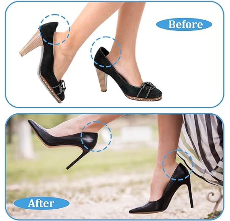 3 Pairs Shoe Filler for Too Big Shoes, Prevent Heel Sliping, Shoe Toe Inserts for Sneakers Flats Boots, Women and Men, Making Shoes Smaller
