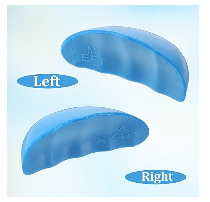3 Pairs Shoe Filler for Too Big Shoes, Prevent Heel Sliping, Shoe Toe Inserts for Sneakers Flats Boots, Women and Men, Making Shoes Smaller