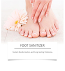 Foot Sanitizer Spray with Tea Tree Oil,Clear Foot Sanitizer Spray,Tea Tree Oil for Foot & Shoe Freshness (2PCS)