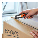 REXBETI 12-Pack Utility Knives | Shrink box Cutter For Cardboard Boxes | Cardboard And Boxes | 18Mm Sharp Razor Blade