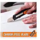 REXBETI 36-Pack Utility Knives | Shrink Box Cutter For Cardboard Boxes | cCardboard And Boxes | 18mm Sharp Razor Blade