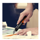 REXBETI Utility Knife | Shrink Box Cutter For Cartons | Cardboard And Boxes | 18mm Wider Razor Sharp Blade