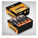 REXBETI 36-Pack Utility Knives | Shrink Box Cutter For Cardboard Boxes | cCardboard And Boxes | 18mm Sharp Razor Blade
