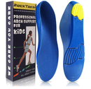 Kids Arch Support Shoe Insoles, Unisex Orthotics Shoe Insoles with PU Foam Cushioning for Flat Feet,