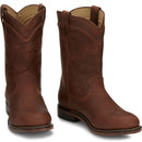 Justin Boots Men's Braswell 10" Roper Boot - Brown (RP3740) - Front View