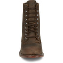 Justin Boots Men's Drennan 7" Lace-Up Roper Boot - Khaki (RP501) - View 7