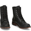 Justin Boots Men's Drennan 7" Lace-Up Roper Boot - Black (RP503) - Front View