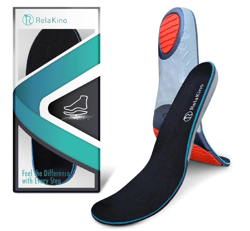All-Day Comfort Unisex Shoe Insoles from Japan, Shock Absorption Insoles