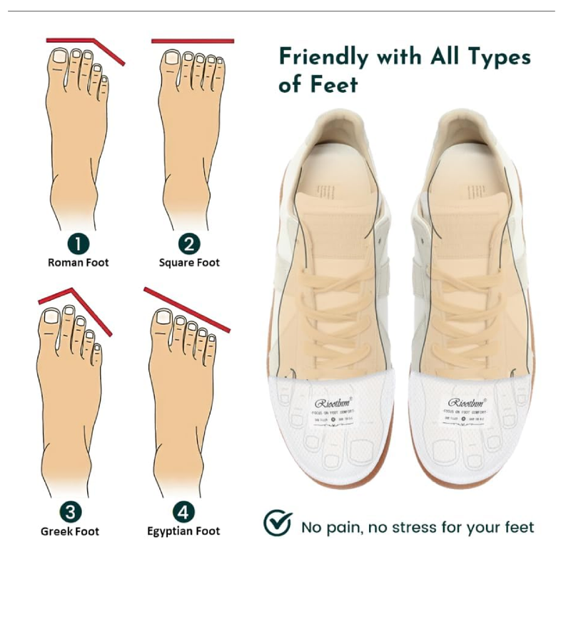 Riootlnm Comfort Fillers for Shoe Too Big, Spacers Cushions Pads for Loose Shoes, Size Reducer Made Shoe Fit Smaller,