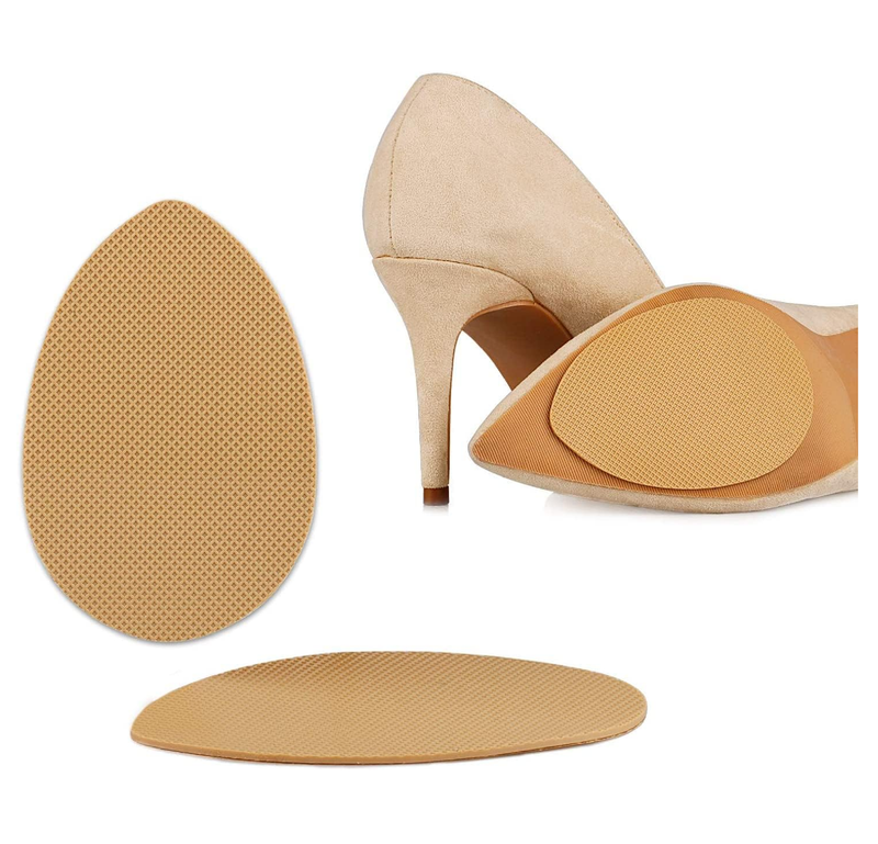 Riootlnm 3 Pairs Shoe Grips, Non-Slip Shoes Pads Adhesive Shoe Sole Protectors, Silicone Gel Shoe Grips on Bottom of Shoes,