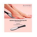 Riorre Professional Foot Scrubber for Hard Skin - Premium 3 in 1 Pedicure Foot File