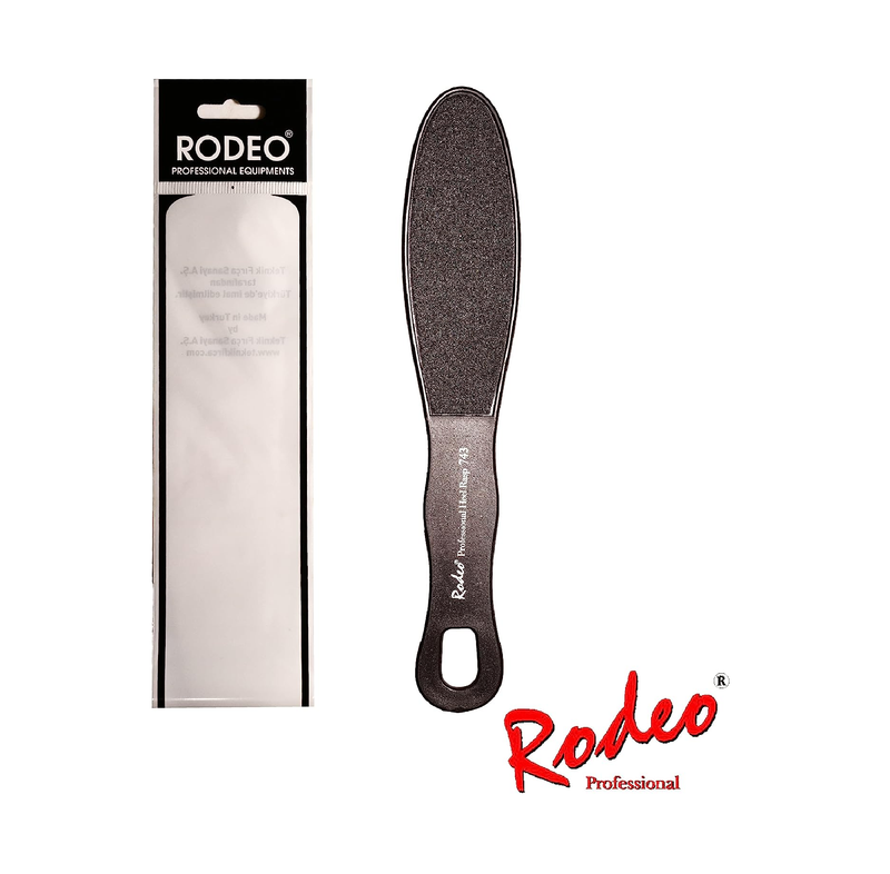 Rodeo Professional Heel Rasp 743 Double Sided Foot File Callus Remover for Feet