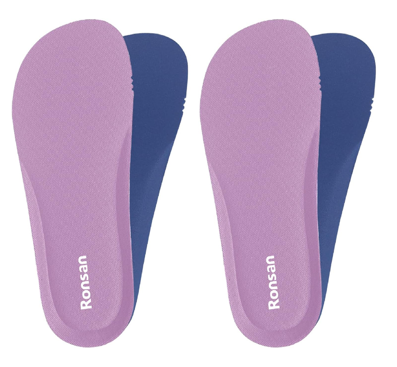 Ronsan 2 Pairs Shoe Insoles of Clog Garden Shoes, Extra Wide Barefoot Shoe Inserts Pads for Nurse Shoes,