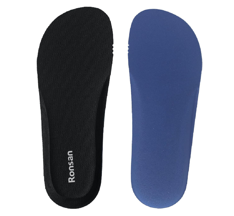 Ronsan 2 Pairs Shoe Insoles of Clog Garden Shoes, Extra Wide Barefoot Shoe Inserts Pads for Nurse Shoes,