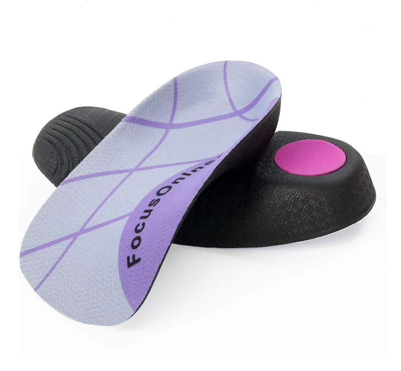 RooRuns 3/4 Length Plantar Fasciitis Support Insole,