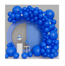Royal Blue Balloons 100pcs Blue Balloon Garland Arch Kit 5/10/12/18 In Different Sizes Blue Matte Latex Balloon for Baby Shower Birthday Party Wedding Graduation Gender Reveal 4th of July Decorations