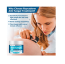 Roycederm Antifungal Cream Maximum Strength Antifungal Treatment for Athletes Foot Eczema Psoriasis Jock Itch Anti Itch Rash Ringworm Treatment for Humans and Skin Yeast Infection