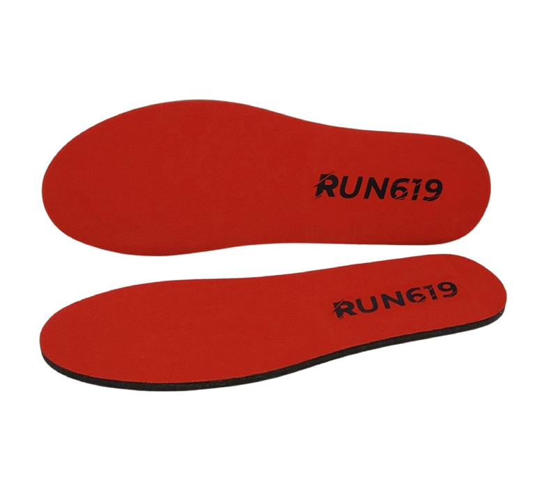 Zero Drop Shoe Insoles, Traditional Shape, Foot Forming, Regular Width