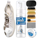 8-in-1 Shoe Cleaner Kit, Quick, Shoe Cleaning for Sneakers, Canvas Plastic Golf Leather Pink and White Shoes,