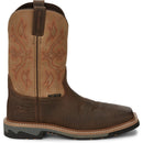 Justin Work Men's Bolt 11" Composite Toe Boot - Buff (SE4103) - View 3
