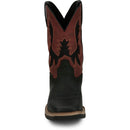 Justin Work Men's Bolt 11" Composite Toe Boot - Coal Black (SE4117) - View 7