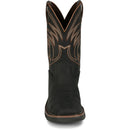 Justin Work Men's Widowmaker 11" Waterproof Steel Toe Boot - Black (SE4241) - View 7