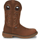 Justin Work Men's Rush 11" Waterproof Boot - Barley Brown (SE4332) - View 3