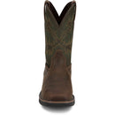 Justin Work Men's Keavan 11" Met Guard Steel Toe Boot - Dark Brown (SE4570) - View 7