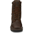 Justin Work Men's Driller 8" Waterproof Composite Toe Boot - Aged Bark (SE462) - View 7