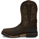 Justin Work Men's Joist 11" Waterproof Composite Toe Boot - Chocolate (SE4625) - View 8