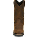 Justin Work Men's Pulley 10" Waterproof Met Guard Comp Toe Boot - Whiskey Brown (SE4630) - View 7