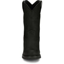Justin Work Men's Dorsal 11" Steel Toe Waterproof Boot - Onyx Black (SE4635) - View 7
