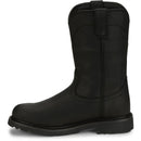 Justin Work Men's Dorsal 11" Waterproof Boot - Onyx Black (SE4637) - View 8