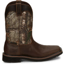 Justin Work Men's Trekker 11" Waterproof Boot - Realtree Camo (SE4676) - View 3