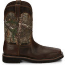 Justin Work Men's Trekker 11" Waterproof Composite Toe Boot - Realtree Camo (SE4677) - View 3